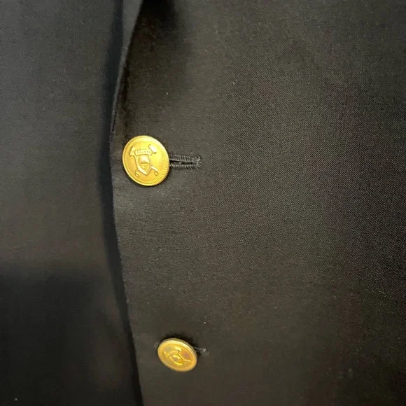 Lauren Ralph Lauren black blazer (green label) - Picture 6 of 6